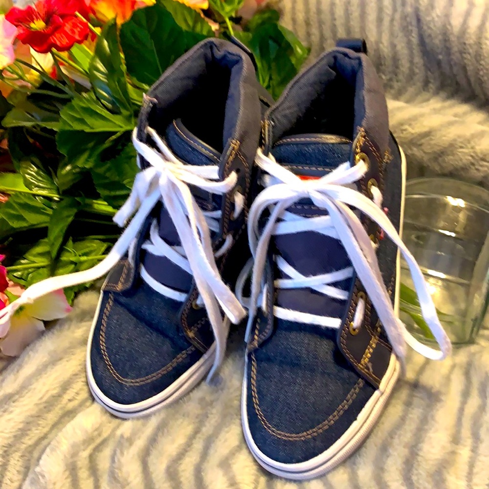 Levi’s denim high top shoes